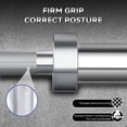 thumbnail image 3 of 1Pc Alloy Steel Weightlifting Bar 2.1M Straight Bar Bearing With 2 Clips, Sleeve Diameter 50Mm, Loading 1500Lbs, 3 of 9