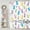 C, variant on Seyotauo Waterproof Polyester Shower Curtain with Hooks Elegant Bathroom Decor Modern Windowpane Pattern Extra Long Fabric Liner for Master Bath Guest Suite and Apartment