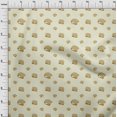 thumbnail image 3 of oneOone Polyester Spandex Medium Yellow Fabric Food Dress Material Fabric Print Fabric By The Yard 56 Inch Wide, 3 of 3