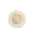 thumbnail image 1 of juguse Chambre Petit Animal de Compagnie Chaud Lit en Peluche Cage pour Animal Hiver Automne Réutilisable Lavable Tapis de Repos en Coton Rond Cadeau d'Anniversaire Blanc P, 1 of 1