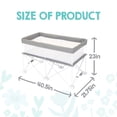 thumbnail image 3 of Regalo Portable My Crib, Portable Bassinet, 3 of 9