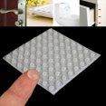 thumbnail image 2 of Cheers 100pcs Transparent Silicone Feet Semicircle Bumper Door Buffer Self-Adhesive Pad, 2 of 7