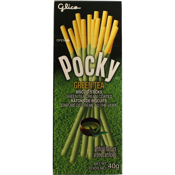 Glico Pocky Green Tea Cream Coated Biscuit Sticks