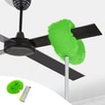 thumbnail image 1 of ZZkhGO Microfiber Ceiling Fan Duster, Extendable Telescoping Cleaning Pole, Washable Detachable Duster for High Places Furniture, 1 of 7