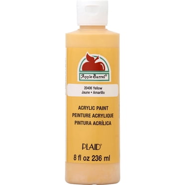 Apple Barrel Colors Matte Acrylic Craft Paint, 8 fl. oz., Yellow