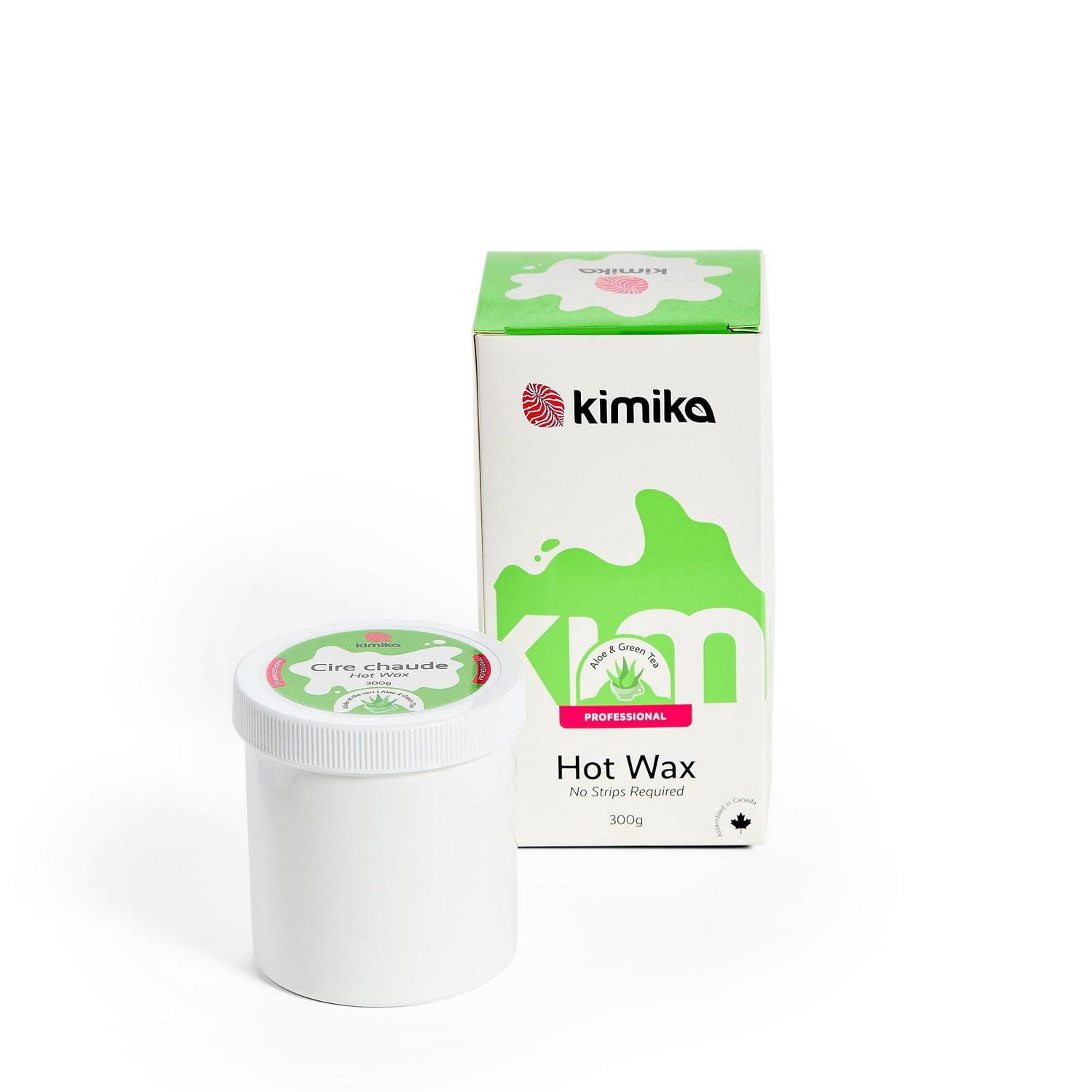 KIMIKA BEAUTY PRO Aloe Green Tea Hot Wax Beads 300g
