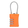 thumbnail image 2 of Sonew TSA Luggage Locks, TSA Approved Cable Luggage Locks, Resettable 3 Digit TSA Combination Padlock Codes, for Travel Bag, Suit Case, Lockers, Gym, Bike Locks, 2 of 7