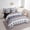 Brown Blue, variant on Rustic Checkered Buffalo Plaid Bed in a Bag Twin,Kids Bear Deer Hunting Comforter Set 7 Piece,Wildlife Safari Animal Bedding Sets,Brown Blue Woodland Sheet Set with Comforter,Soft Cozy