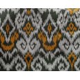 thumbnail image 4 of oneOone Georgette Viscose Fabric Diamond & Swirl Ikat Print Fabric BTY 42 Inch Wide, 4 of 4