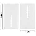 thumbnail image 4 of 8 Pcs White Toilet Leveling Shims Multi-Purpose Design for Furniture, Cabinets, 4 of 9