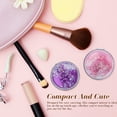 thumbnail image 4 of Miangastore 2pcs Portable Mirror Cute Handheld Mini Folding Makeup Mirror Travel Compact Mirror Small Round Pocket Mirrors With Magnification, 4 of 8