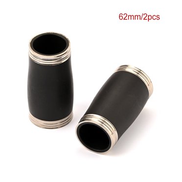 VONKY Tube d'Accord de Clarinette Professionnel Accessoires de Clarinettes à Deux Sections B Tuyau Plat Pièce d'Instrument à Vent Pièces de Rechange Raccord de Jeu 62mm