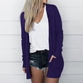thumbnail image 1 of Qertyioot Blouse Décontractée à Manches Longues pour Femme avec Poche Cardigan, 1 of 7