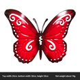 thumbnail image 4 of Sylvamorning Wrought Iron Carved Wall Decoration Flower/Insect Shaped DIY Craft, 4 of 4