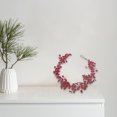 thumbnail image 2 of Burgundy Felt Eucalyptus Garland, 2 of 3