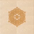 thumbnail image 1 of Ahgly Company Tapis de Zone Carré Orange Lavable en Machine, 5 Pieds Carré, 1 of 7