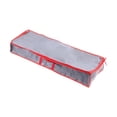 thumbnail image 3 of Lipstore Gift Wrap Organizer Bag Wrapping Paper Storage Container for Xmas Decorations Gray, 3 of 8