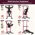thumbnail image 3 of SogesPower Adjustable 82.7"H Pull up Bar Power Tower Multifunctional Fitness Station for Home, 3 of 6