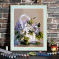 thumbnail image 2 of Yeacher 16 x 20 Inch DIY Oil Painting on Canvas Paint by Number Kit Beautiful Flower Pattern for Adults Kids Beginner Craft Home Wall Decor Gift Frameless, 2 of 8