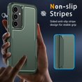 thumbnail image 5 of KOMI for Samsung Galaxy S25 Plus Case with HD Screen Protector, 10 FT Military Grade Drop Protection, Anti-Slip Phone Case, Blackish Green, 5 of 5