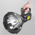 thumbnail image 2 of Dvkptbk Portable Lampe de Poche Rechargeable par USB, Lumière Portable d'Extérieur à DEL, Projecteur d'Urgence avec Support, Projecteur Cob, Camping et Randonnée, 2 of 9