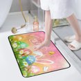 thumbnail image 4 of Wzzjkit Easter Door Mat - Super Absorbent Quick Dry Front Mats Bath Rug Rubber Backing Non Slip Washable Carpet - Easter Decorations Door Mat Outside Entrance, 4 of 6