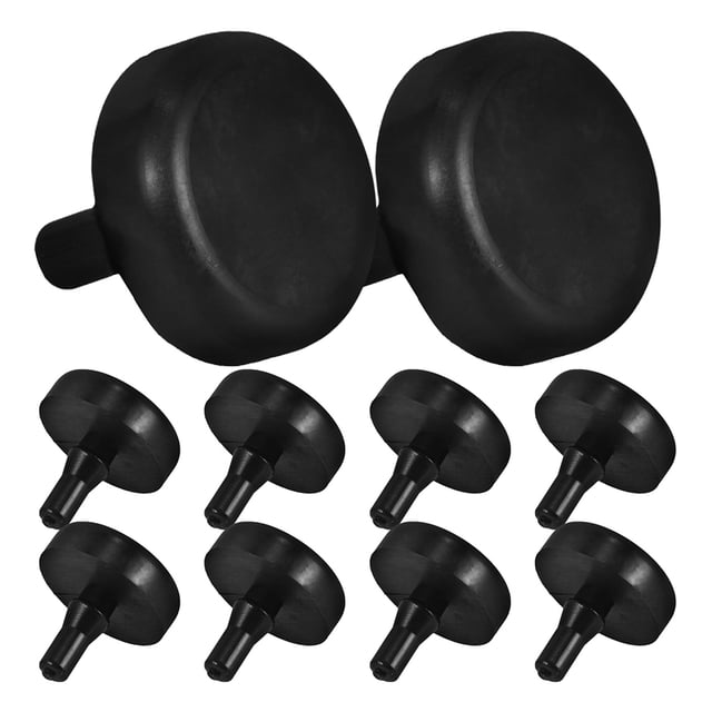 Shisuyan 20pcs Adjustable Rubber Brake Block Stoppers For Automotive Brake Clutch Pedal Brake Light Switch Replacement Brake Pedal Stop Pad Car Pedal Pads Brake Pedal Rubber Stopper