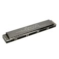 thumbnail image 2 of ANGGREK 24 Hole Tremolo Harmonica, Metal Harmonica, Clear Pronunciation For Music Performance Wind Instrument Music Enthusiast Musical Instrument, 2 of 8