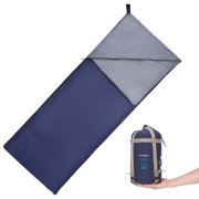 TOMSHOO TOMSHOO Ultralight Compact Travel Sleeping Bag in Navy Blue, Perfect for Camping & Outdoor Adventures, Double Bag Option Available