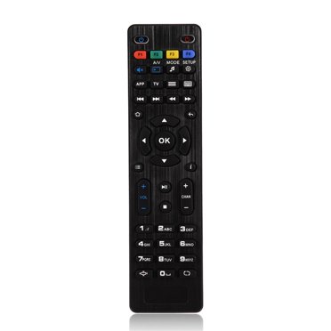 Télécommande de Remplacement, Télécommande, Télécommande pour Boîtier TV, Télécommande Noire pour Boîtier TV Compatible avec Mag 250