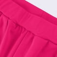 thumbnail image 4 of XZNGL Lightweight Summer Pants Women Fashionable Womens Versatile Wide Leg Pants for Spring and Summer Wearing with Solid Color Waist Womens Summer Pants Lightweight, 4 of 7