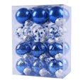 thumbnail image 2 of 24Pcs Christmas Tree Ornament Pendant Party Supplies Tree Hanging Plastic Ball, 2 of 2