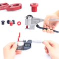 thumbnail image 2 of ruzhgo Rear Derailleur Hanger Extender Aluminium Alloy Road Mountain Bike Cycling Frame Gear Tail Hook Extender Red, 2 of 6