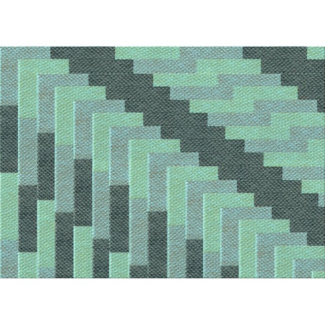 Ahgly Tapis Rectangulaire Lavable en Machine Intérieur Transitionnel Vert Noisette, 2 Pieds x 3 Pieds