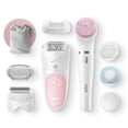 thumbnail image 4 of Braun Silk-épil Beauty 5-895 Starter 5-in-1 Cordless Wet & Dry Hair Removal - Epilator, Shaver, Cleansing & Exfoliation Kit for Face & Body, 4 of 6