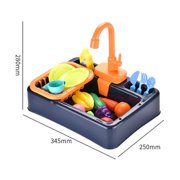 Kitchen Kids Mini Water Dispenser Electric Dishwasher Pretend Play House Games Role Playing Food Summer Kitchen Toys For Girls