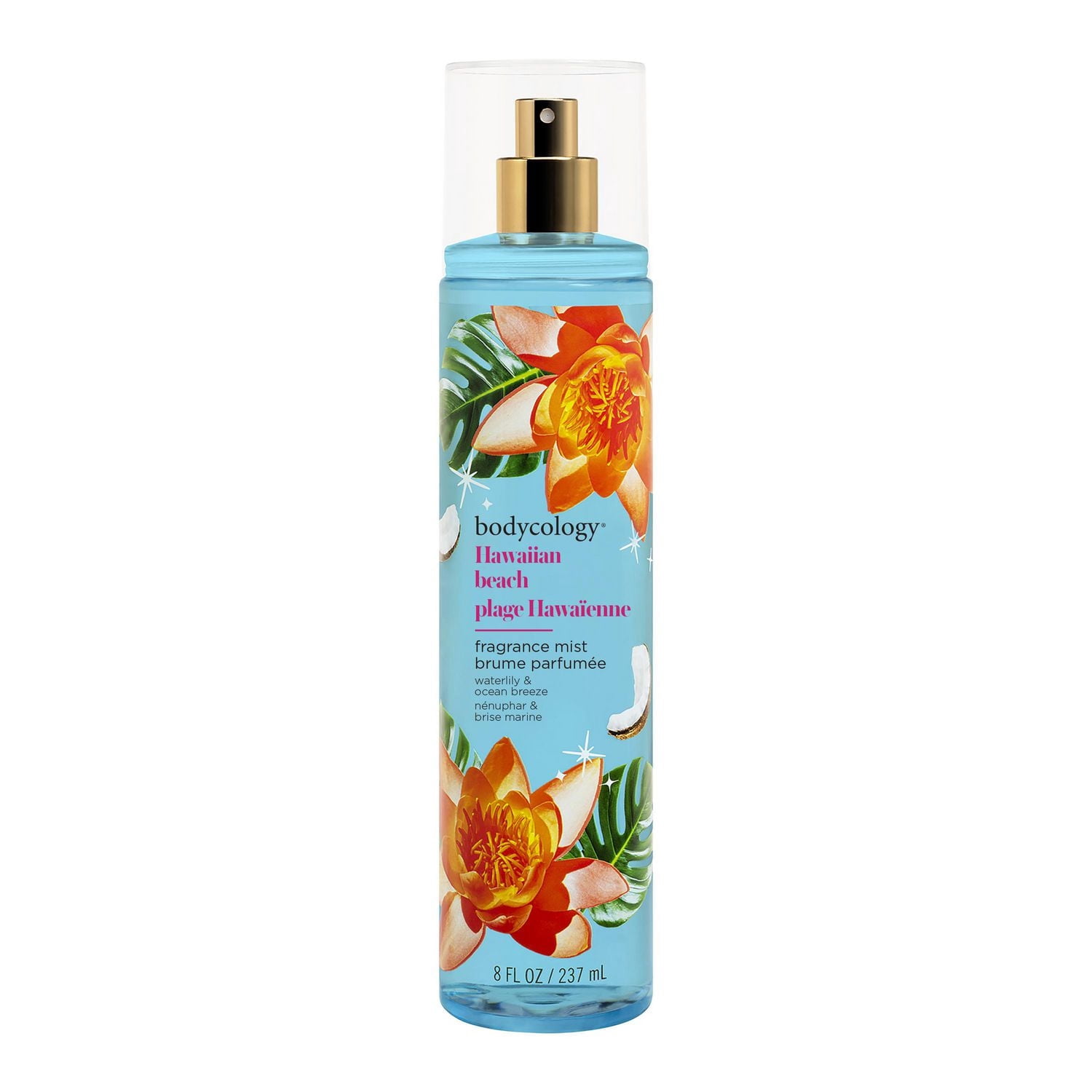 Bodycology Hawaiian Beach Fragrance Mist, 237 ml