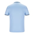 thumbnail image 2 of Besolor Men's Short Sleeve T-Shirt Classic Collared Crew Neck Button Casual Summer Pullover Basic Tees Shirt, 2 of 4