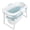 Blue, variant on 103cm/40.6 Inch Portable Folding Bathtub, Small Foldable Tub with Ergonomic Seat & Massage Roller, Large Collapsible Tub, Freestanding Surround Collapsible Tub, Effortless Foldable Bathtub