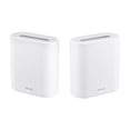 thumbnail image 2 of ASUS ExpertWiFi EBM68 AX7800 Wireless Tri-Band Mesh Wi-Fi 6 System (White, 2-Pack), 2 of 8