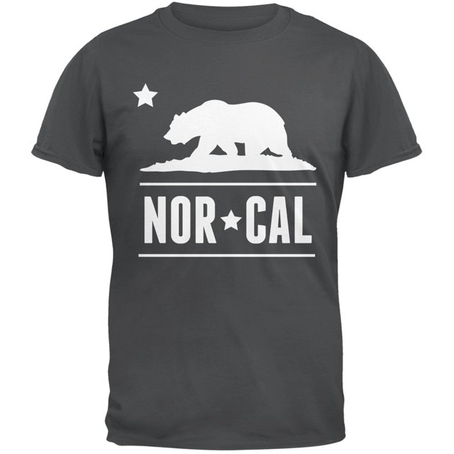 California Republic NorCal Grey T-Shirt