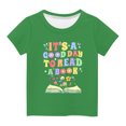 thumbnail image 2 of Birdeem Chemises pour Enfants T-Shirt Graphique à Manches Courtes Col Rond Crop Top pour Filles et Garçons de 3 à 14 Ans T-Shirt Tee, 2 of 12