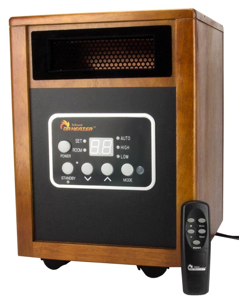 Dr Infrared Heater Portable Space Heater, 1500-Watt