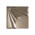 thumbnail image 1 of Fasade Easy Installation Art Deco Brushed Nickel Glue Up Ceiling Tile/ Ceiling Panel (12" X 12" Sample), 1 of 1