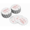 thumbnail image 3 of Inkdotpot Real Rose Gold Foil Ready To Pop Baby Shower Tags Favor Hang Paper Tags 50 Pieces, 3 of 6