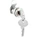 thumbnail image 3 of Mailbox Replacement Lock Assortment With 3 Cams & 2 Keys, Chrome Finish - S 4139C, 3 of 3
