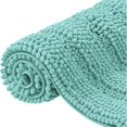 thumbnail image 1 of CHUN YI Anti-slip Bathroom Mat Absorbent Plush Polyester, 24"x60", Light Green, 1 of 6