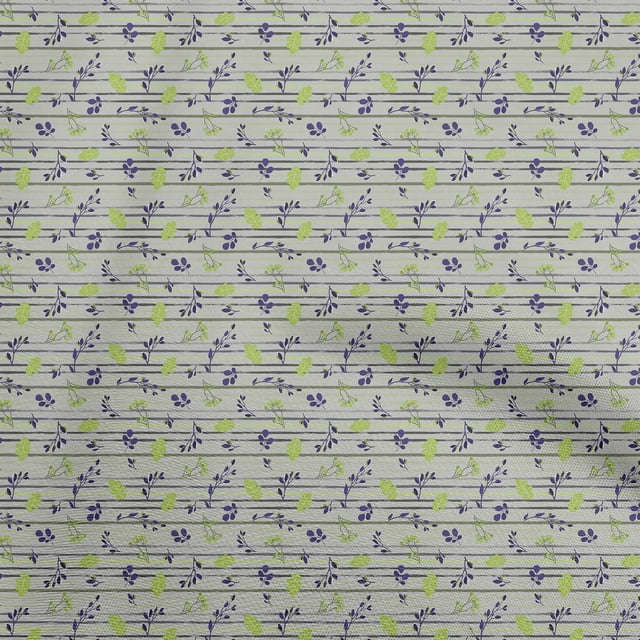 oneOone Georgette Viscose Light Green Fabric Autumn Sewing Craft Projects Fabric Prints By Yard 42 Inch Wide