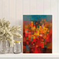 thumbnail image 2 of Qisvanset Bauhaus Geometric Art Canvas Print 12x16 Inch Entryway Decor, 2 of 8