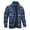 Navy, variant on Meichang Fleece Jackets Men Big and Tall Plaid Outerwear Fall Button Down Shirt Jacket Modern Fit Long Sleeve Coat Jacket